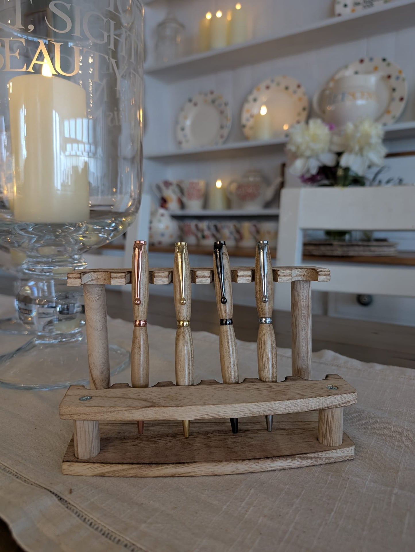 🖊️ Handcrafted Slimline Twist Pens – Wood & Metal Combinations to Suit Every Style!