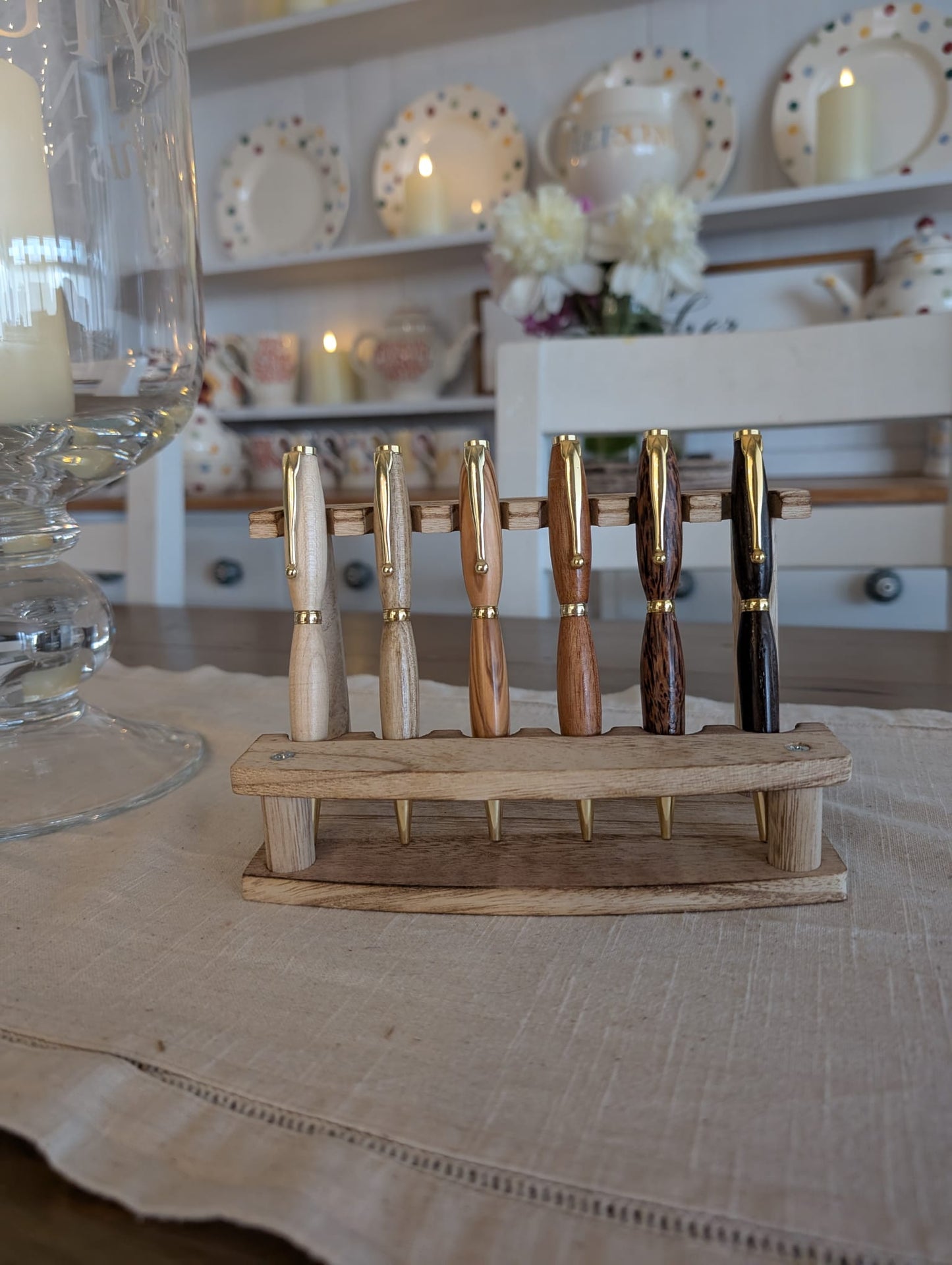 🖊️ Handcrafted Slimline Twist Pens – Wood & Metal Combinations to Suit Every Style!