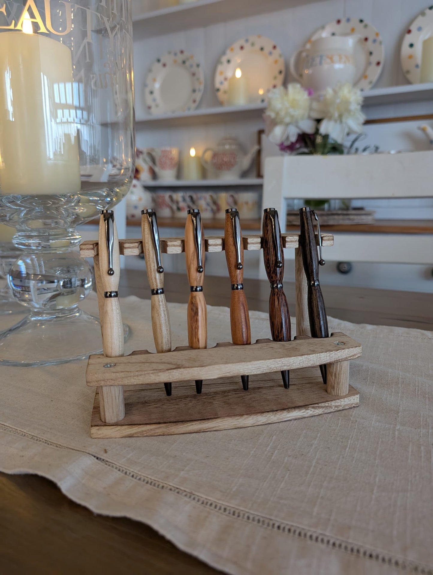 🖊️ Handcrafted Slimline Twist Pens – Wood & Metal Combinations to Suit Every Style!