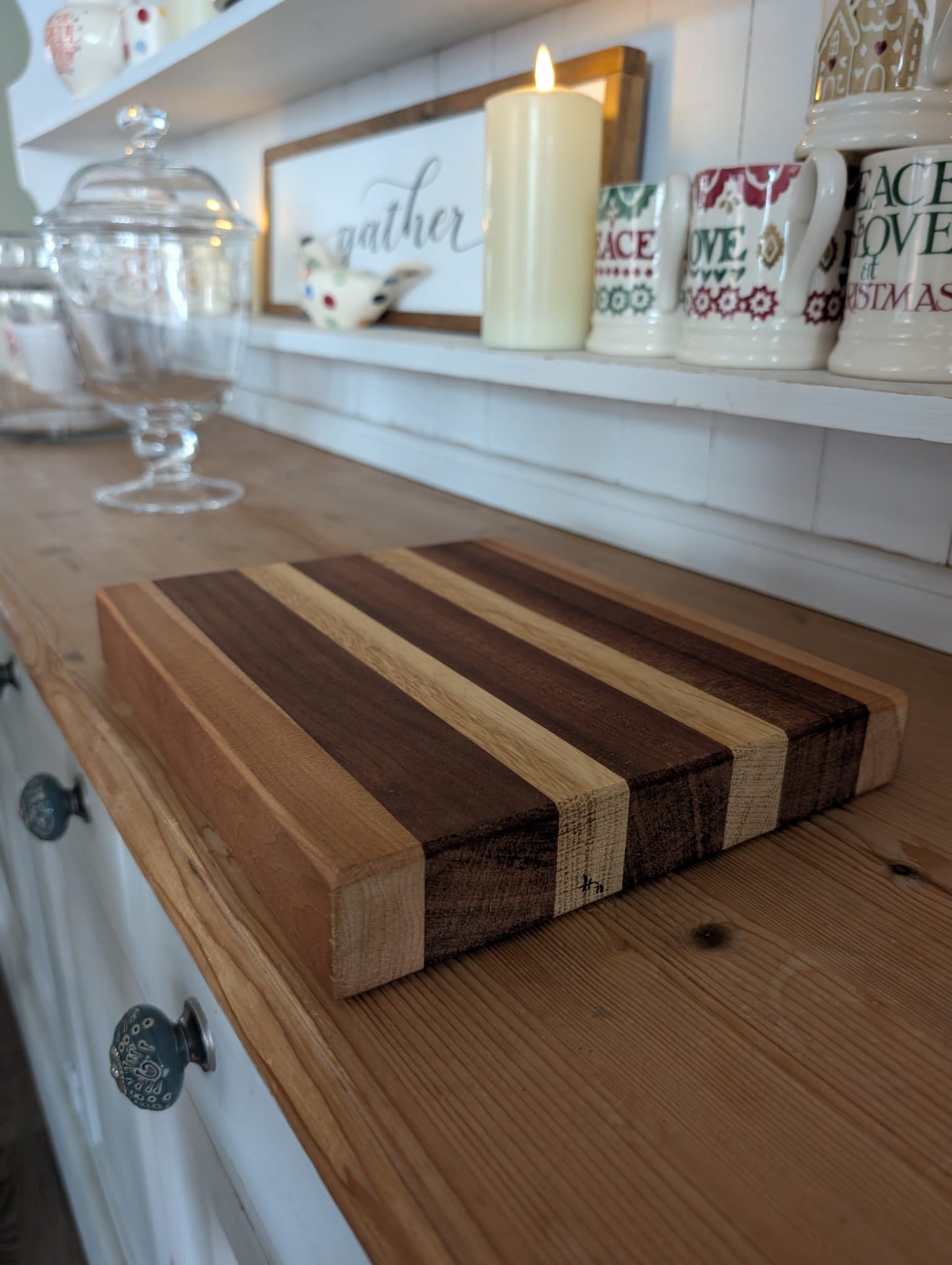 🪵 Cherry, Sapele and Oak Chopping Board