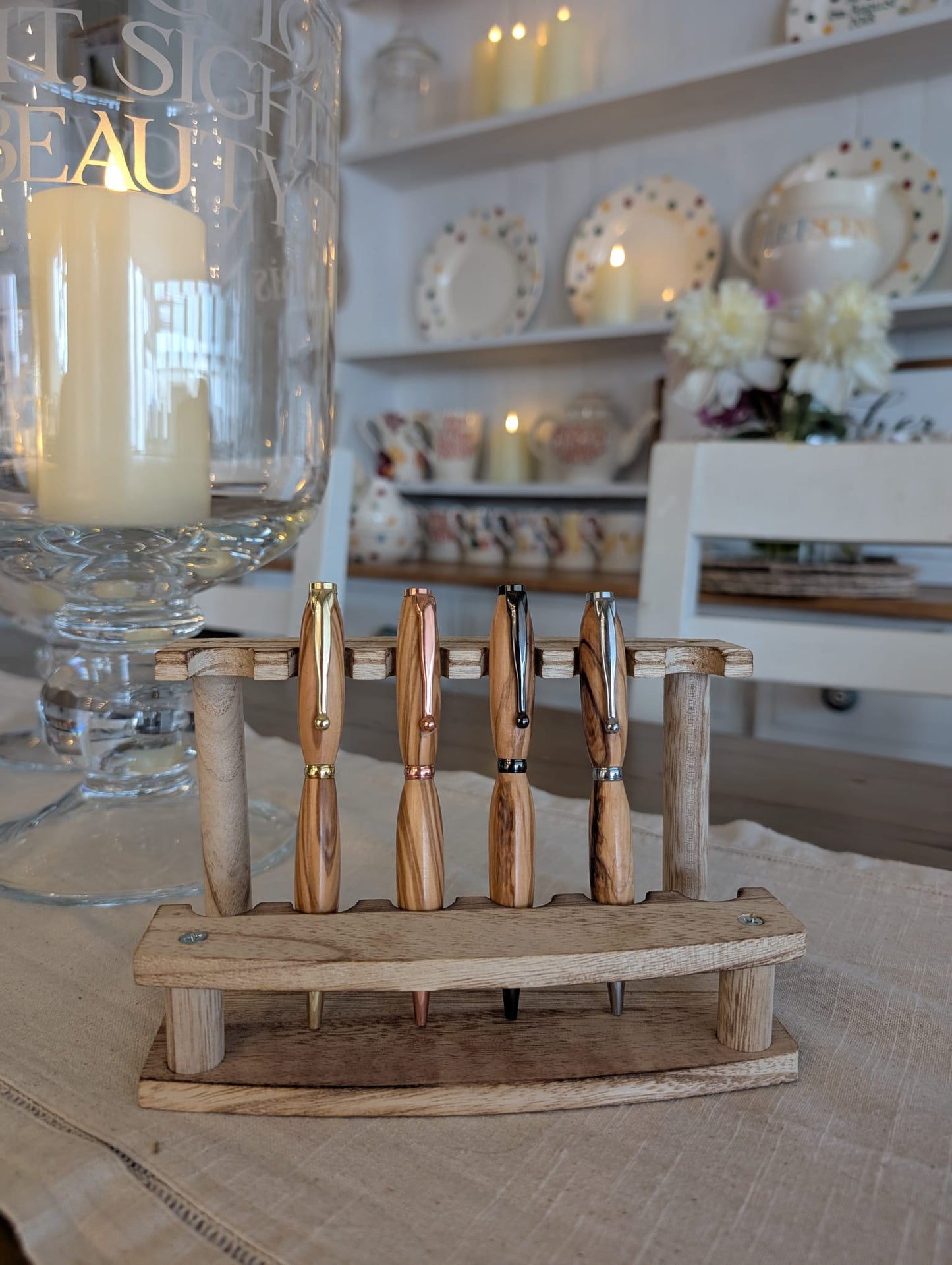 🖊️ Handcrafted Slimline Twist Pens – Wood & Metal Combinations to Suit Every Style!