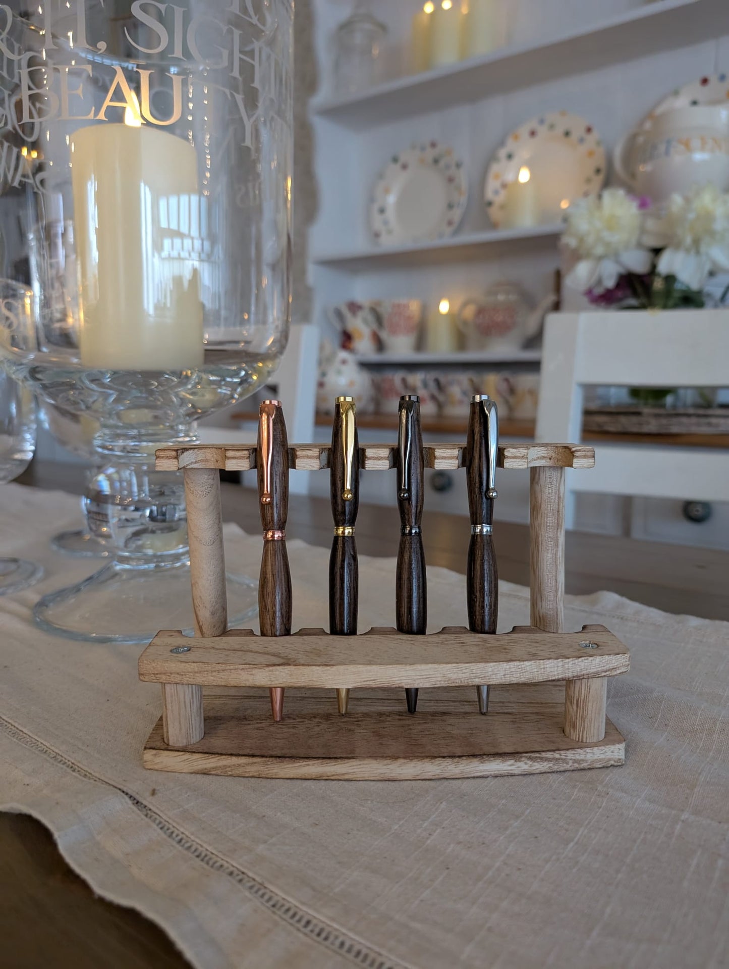 🖊️ Handcrafted Slimline Twist Pens – Wood & Metal Combinations to Suit Every Style!
