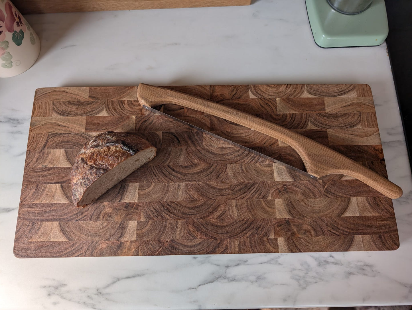 🪵 Acacia End Grain Butcher's Block & Charcuterie Board
