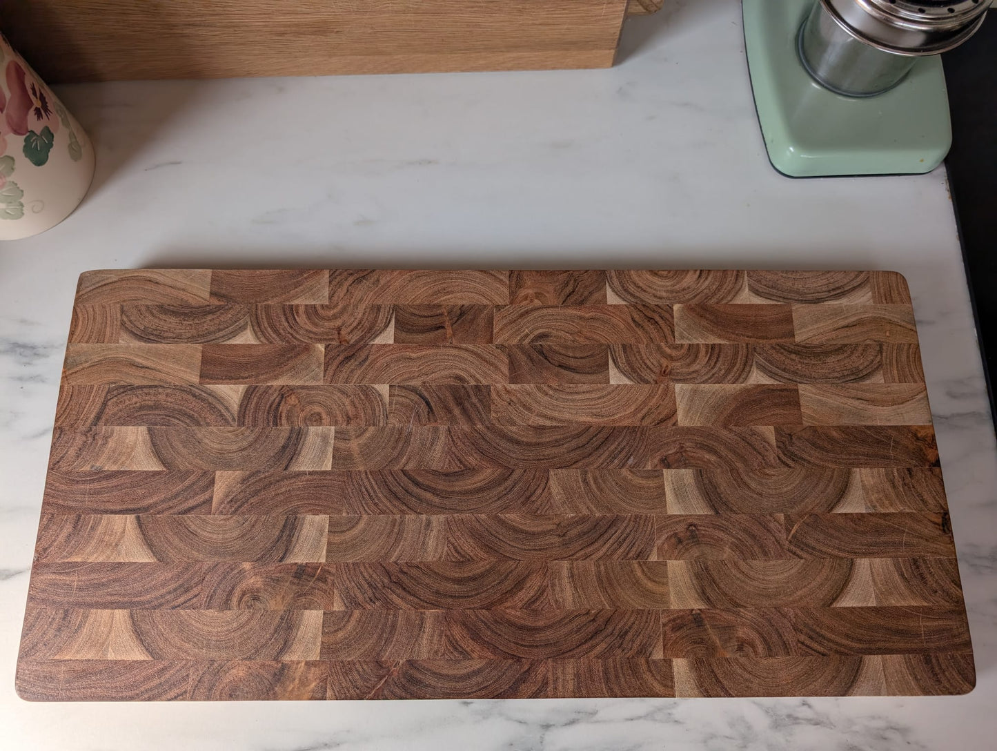 🪵 Acacia End Grain Butcher's Block & Charcuterie Board