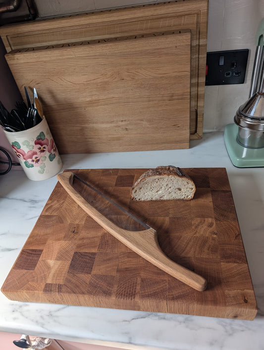 🪵 Solid Oak End Grain Butcher's Block
